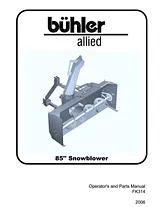 Bühler Allied FK314 ユーザーズマニュアル