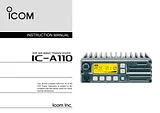 ICOM ic-a110 User Manual