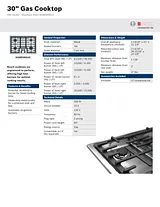Bosch NGM5055UC Product Datasheet