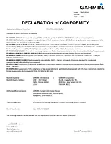 Garmin Edge 1000 Declaration Of Conformity