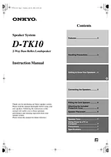 ONKYO d-tk10 Manuale Istruttivo