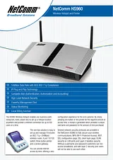 Netcomm HS960 Specification Guide