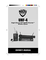 Nady Systems UHF4HTSYS10 User Manual