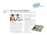 Intel S5000VSASCSIR Folheto
