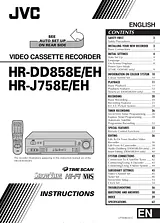 JVC HR-DD858E Справочник Пользователя