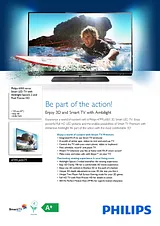Philips Smart LED TV 47PFL6007T 47PFL6007T/12 Leaflet