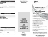 LG LG36KB6 Warranty Information