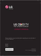 LG 65EC970V Betriebsanweisung