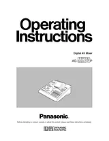 Panasonic AG-MX70 User Manual