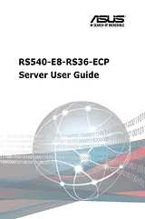 ASUS RS540-E8-RS36-ECP Mode D'Emploi