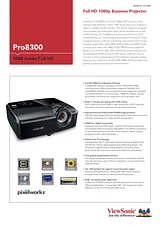Viewsonic PRO8300 产品宣传页