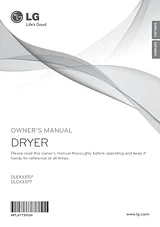 LG DLEX3370V Product Manual