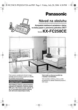 Panasonic KXFC258CE Guía De Operación