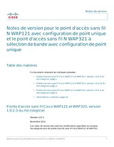 Cisco Cisco WAP321 Wireless-N Access Point with Single Point Setup 사용자 가이드