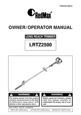 RedMax LRTZ2500 Manual De Usuario