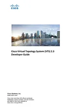 Cisco Cisco Virtual Topology System 2.3 開発者ガイド