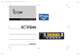 ICOM IC-F610 Manuel D’Utilisation