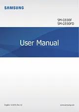 Samsung SM-G930F Manuale Utente