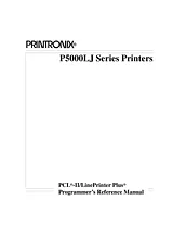 Printronix P5000LJ Справочник