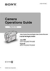 Sony CCD-TRV428E User Manual