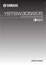 Yamaha YST-SW205 Справочник Пользователя