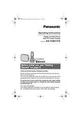 Panasonic KXTG8611FX Operating Guide