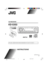 JVC KD-G502 사용자 설명서