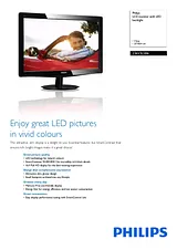 Philips LCD monitor with LED backlight 236V3LSB6 236V3LSB6/10 전단