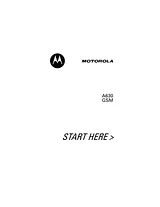 Motorola A630 ユーザーズマニュアル
