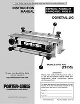 Porter-Cable 4212 (29550) 用户手册