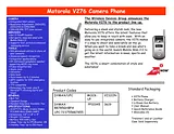 Motorola V276 Manuel D’Utilisation
