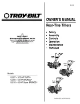 Troy-Bilt 12209-5.5HP Manual Do Utilizador