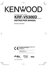 Kenwood KRF-V5300D Manual Do Utilizador