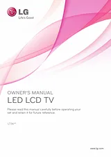 LG 22LT360C Owner's Manual