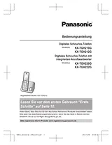 Panasonic KXTGH222G 작동 가이드