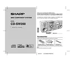 Sharp CD-SW200 User Manual