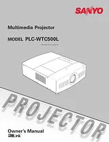 Sanyo PLC-WTC500L Manual Do Utilizador