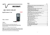 Voltcraft VC265 Green Line Digital Multimeter 4000 counts VC265 Manuale Utente