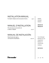 Thermador MES301HS Installation Instruction