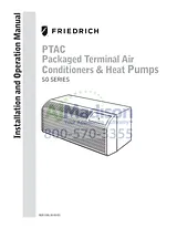 Friedrich PDH12R3SG Installation Instruction