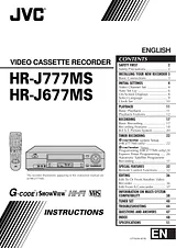 JVC HR-J777MS User Manual