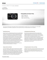 Samsung ES65 EC-ES65ZZBPWIT User Manual