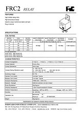 Data Sheet (FRC2C-1-DC12V)