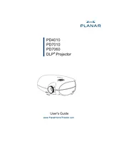 Planar PD4010 Guía Del Usuario