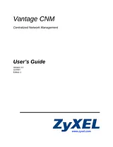 ZyXEL Communications vantage cnm Manual De Usuario