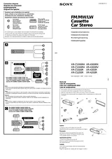 Sony XR-C5300RX Manual Do Utilizador
