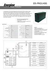 Energizer ER-PRO1400 Merkblatt