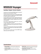 Honeywell MS9520 VOYAGER MK9520-77A38 Техническая Спецификация
