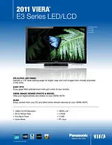 Panasonic TC-L32E3 Leaflet