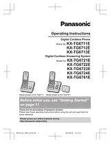 Panasonic KXTG6761E 작동 가이드